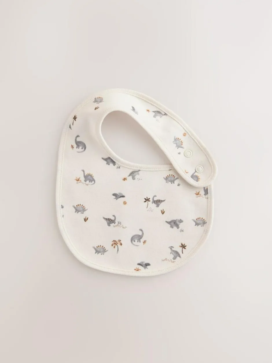 Next Grey Dinosaur Baby Bibs 3 Pack Best