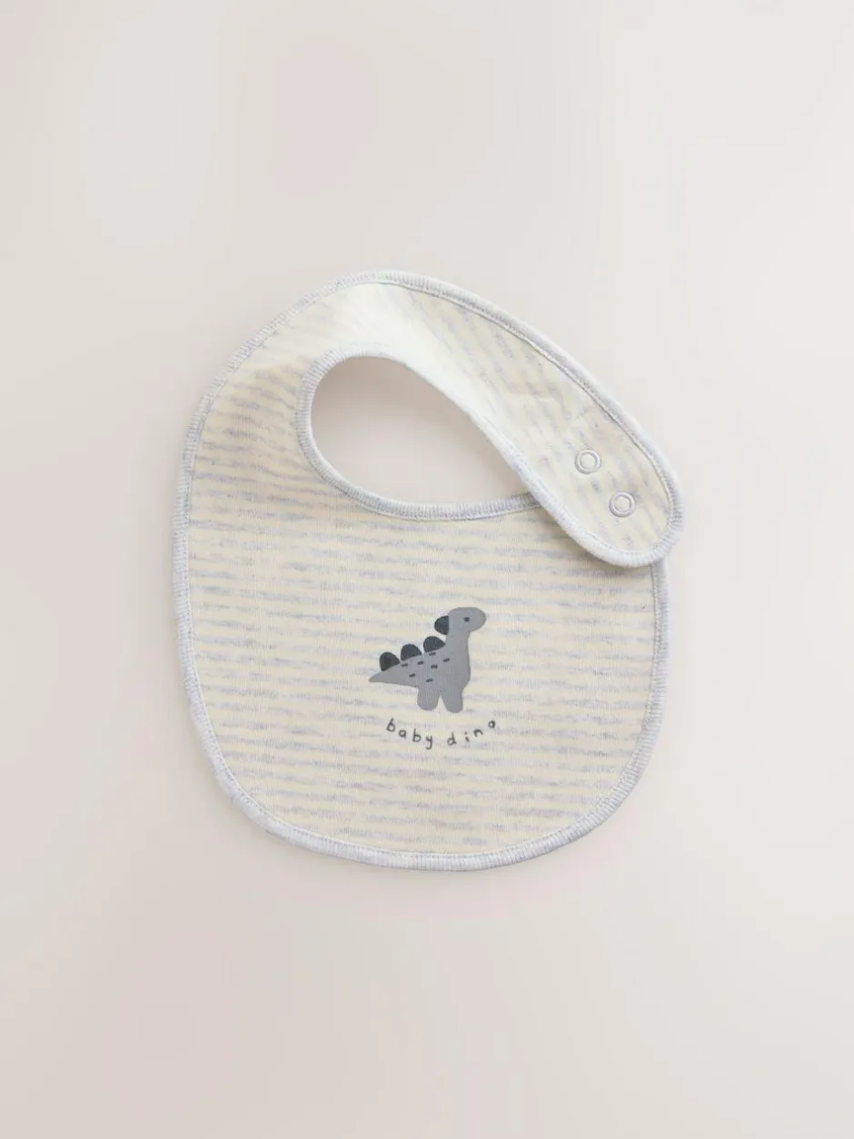 Next Grey Dinosaur Baby Bibs 3 Pack Best