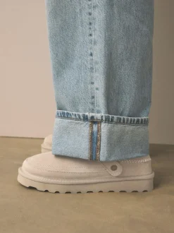 Next Forever Comfort® Chunky Sole Footbed Clogs Grey Best