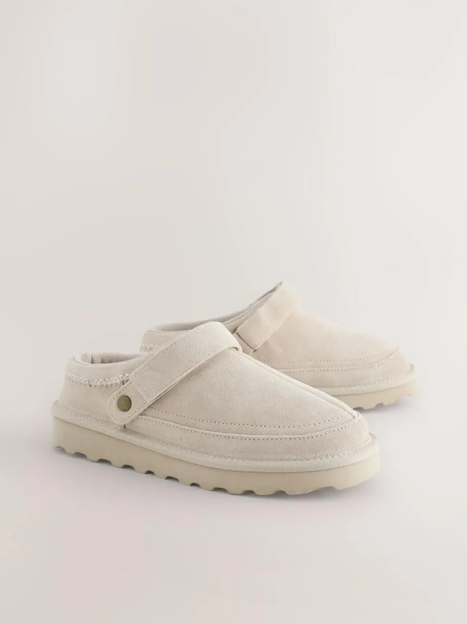 Next Forever Comfort® Chunky Sole Footbed Clogs Grey Best