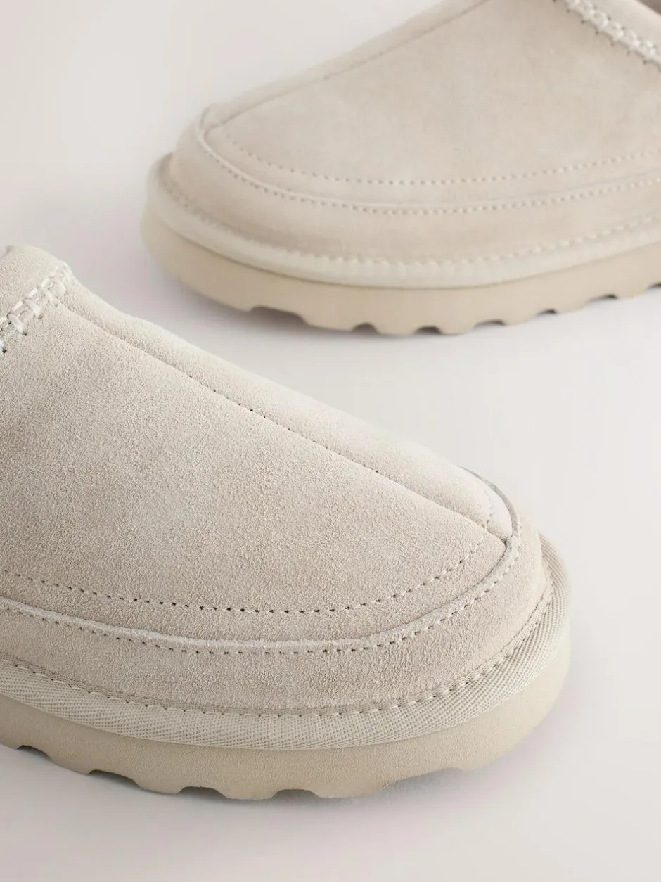 Next Forever Comfort® Chunky Sole Footbed Clogs Grey Best