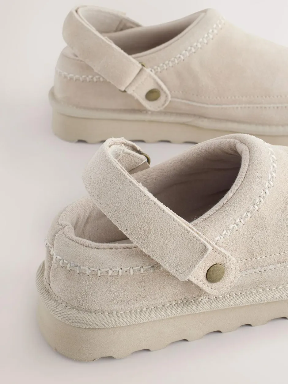 Next Forever Comfort® Chunky Sole Footbed Clogs Grey Best