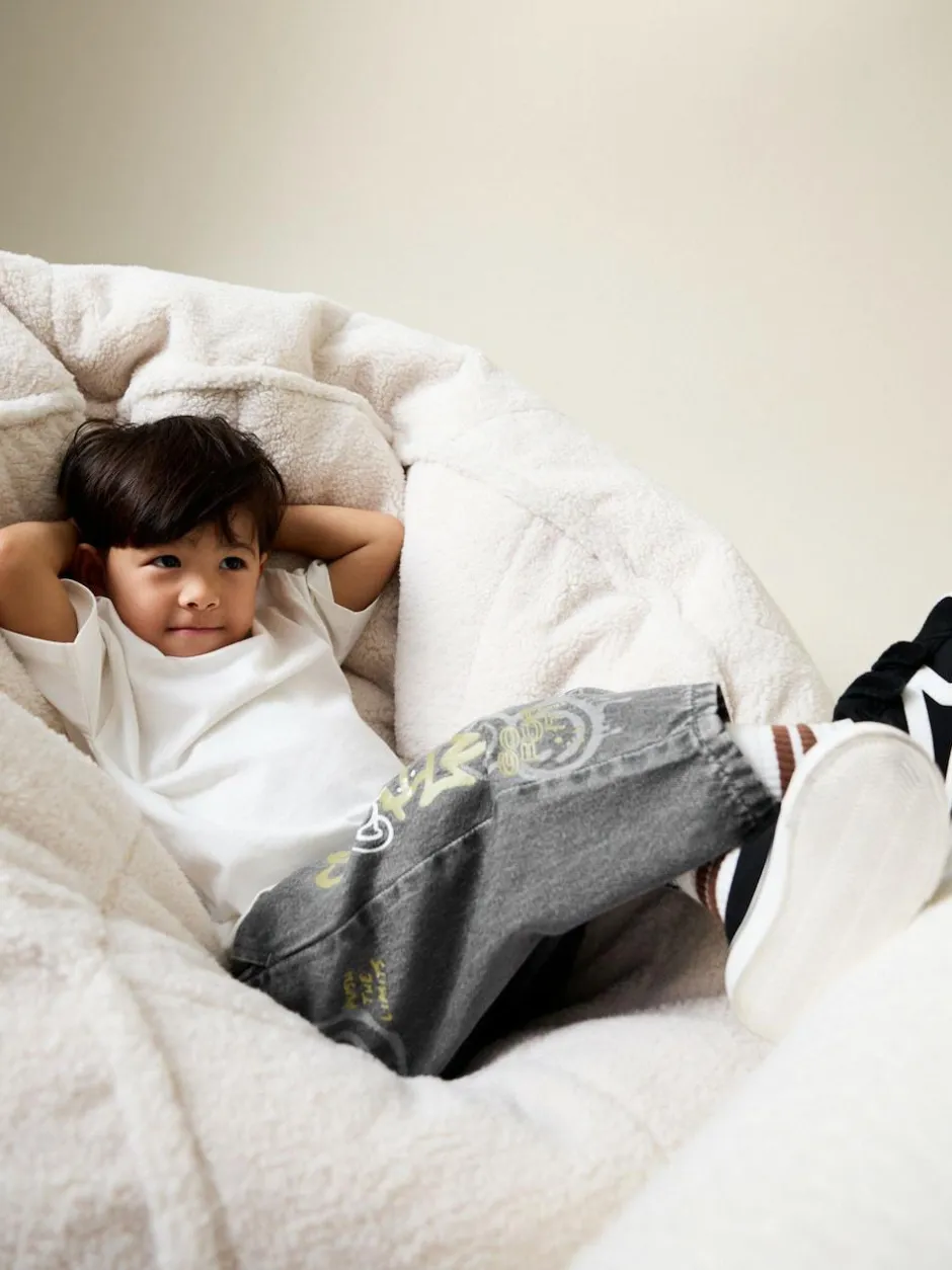 Next Barrel Jeans (3mths-7yrs) Grey Graffiti Discount