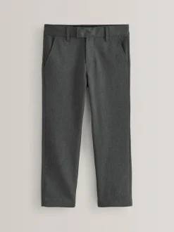 Next Longer Leg Regular Waist School Trousers (3-17yrs) Grey Hot