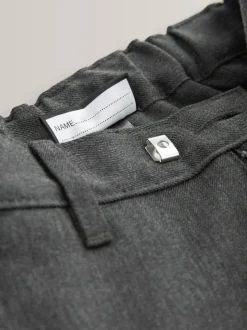 Next Longer Leg Regular Waist School Trousers (3-17yrs) Grey Hot