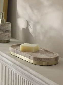 Next Grey Marble N. Premium Storage Tray New