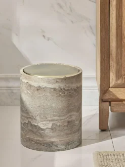 Next Grey Marble N. Premium Swing Bin Outlet