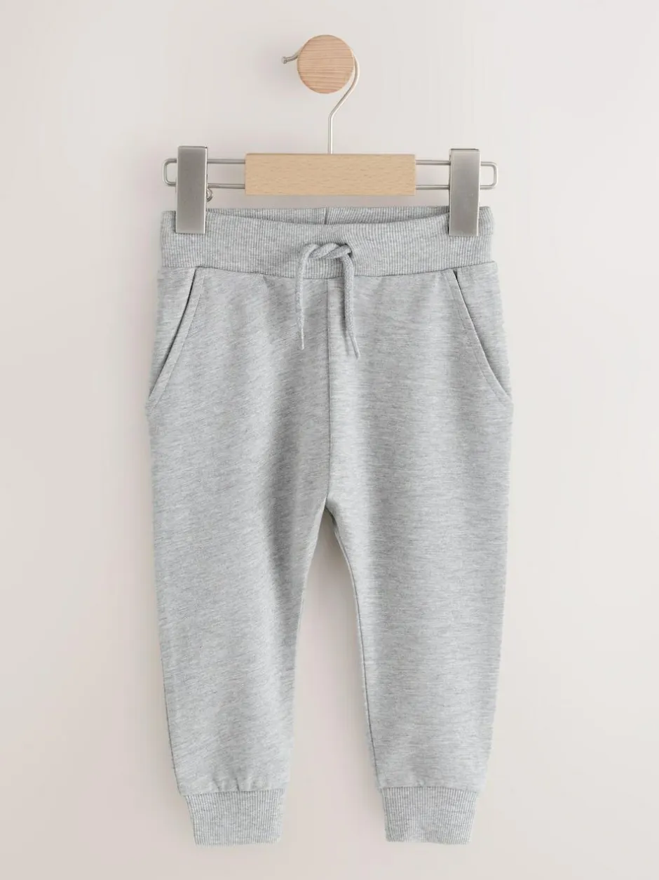 Next Grey Marl Classic Jersey Joggers (3mths-7yrs) Online