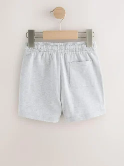 Next Grey Marl Jersey Shorts (3mths-7yrs) New