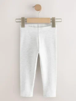 Next Grey Marl Plain Leggings (3mths-7yrs) Outlet
