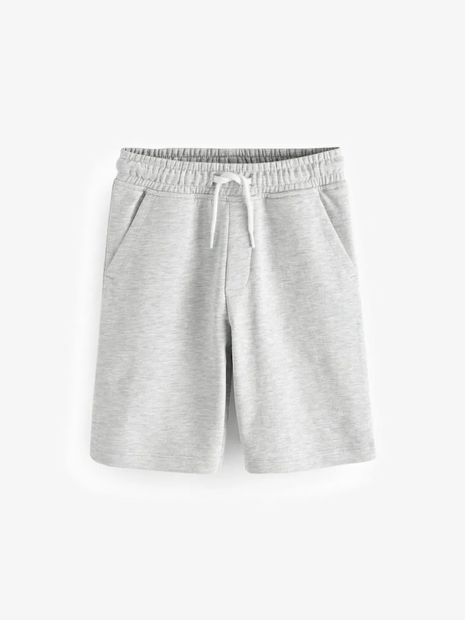 Next Grey Marl Regular Fit Basic Shorts (3-16yrs) Outlet