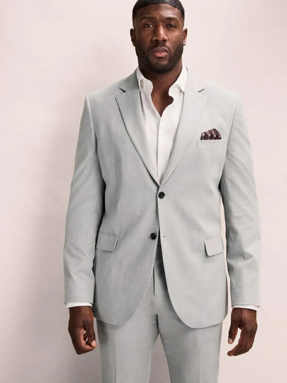 Next Muscle Fit Motionflex Stretch Suit Jacket Grey