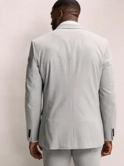Next Muscle Fit Motionflex Stretch Suit Jacket Grey