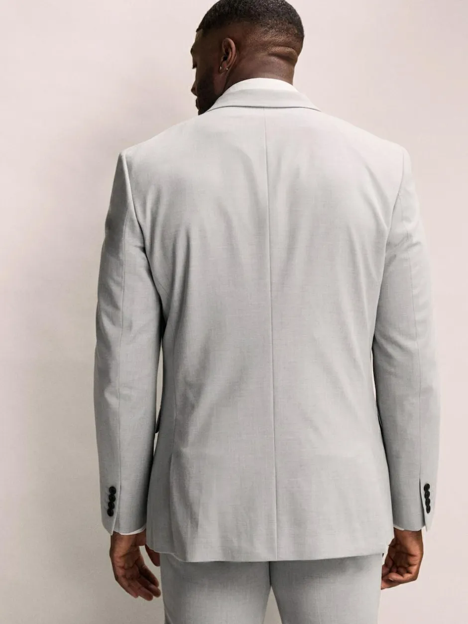 Next Muscle Fit Motionflex Stretch Suit Jacket Grey
