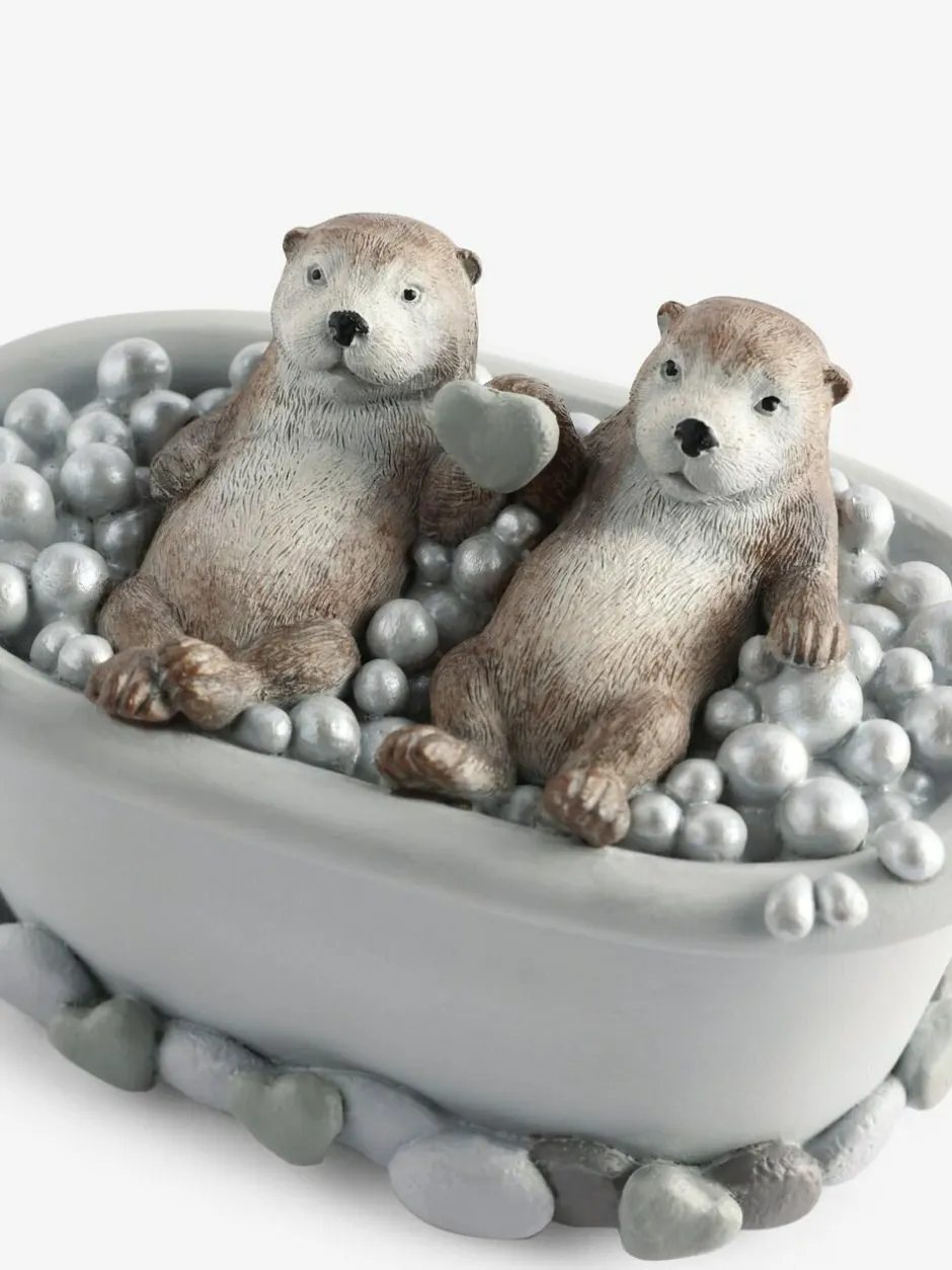 Next Grey Otters Bathroom Ornament Online