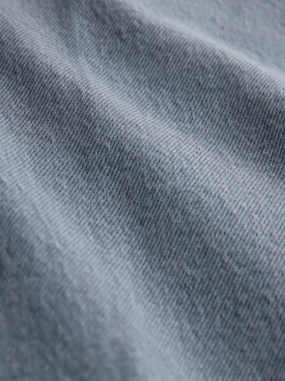 Next Patch Pocket Wide Leg Jeans Grey Sale