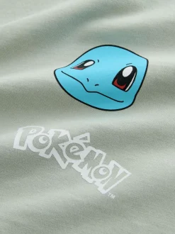 Next Grey Pokemon Multi Character Back Print T-Shirt (4-14yrs)