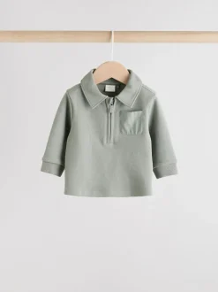 Next Polo Top and Legging Baby Set (0mths-2yrs) Grey Discount
