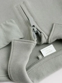 Next Polo Top and Legging Baby Set (0mths-2yrs) Grey Discount