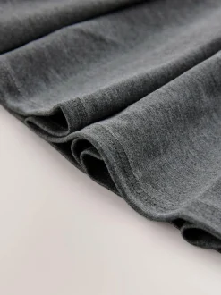 Next Pull on Jersey Stretch Pleated School Skirt (3-17yrs) Grey Outlet