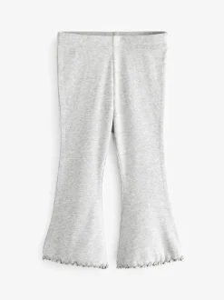 Next Grey Rib Flare Leggings (3mths-7yrs) Discount