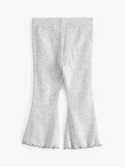 Next Grey Rib Flare Leggings (3mths-7yrs) Discount