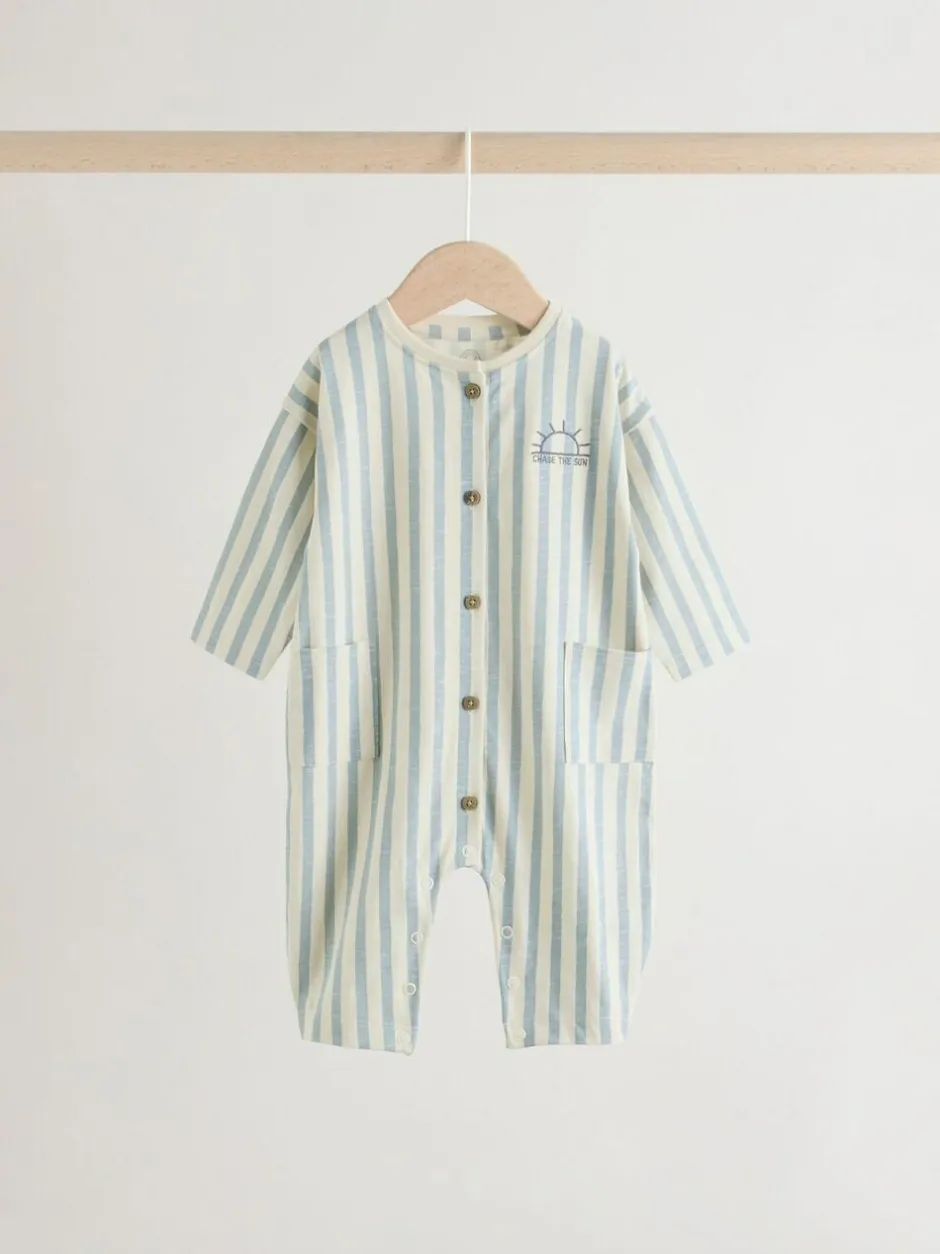 Next Grey Scandi Cactus Baby Rompers 3 Pack Best