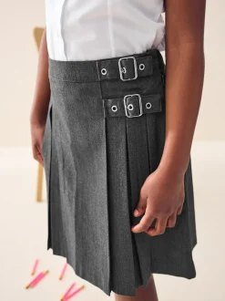 Next School Kilt (3-16yrs) Grey Sale