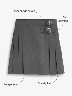 Next School Kilt (3-16yrs) Grey Sale