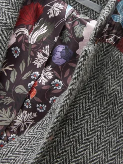 Next Signature Harris Tweed British Wool Blazer Grey Best