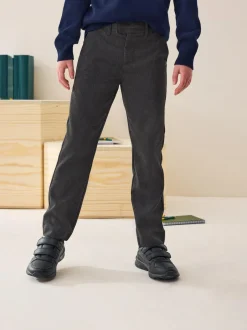 Next Slim Waist School Formal Trousers (3-17yrs) Grey Hot
