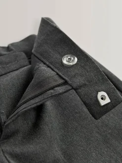 Next Slim Waist School Formal Trousers (3-17yrs) Grey Hot