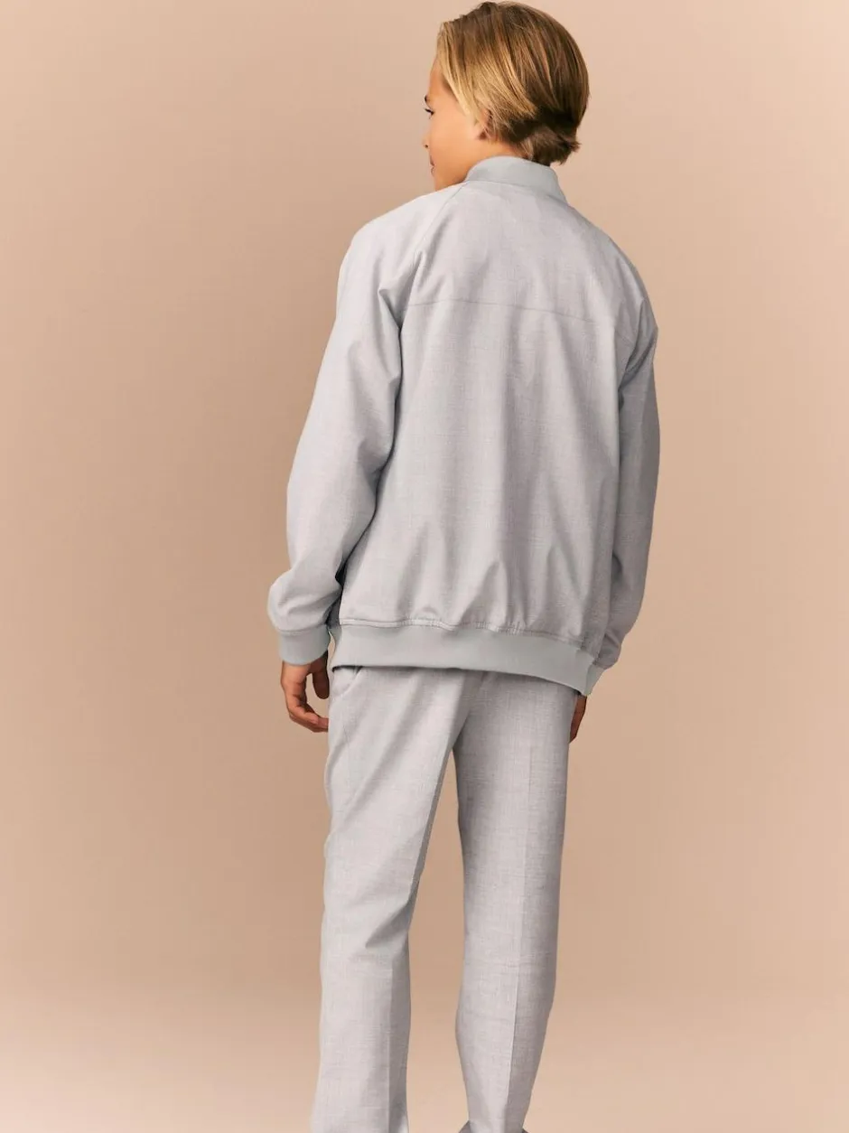 Next Grey Smart Bomber Jacket (3-16yrs) Best