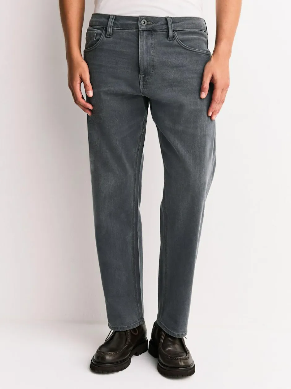 Next Grey Straight Fit Motionflex Jeans Best