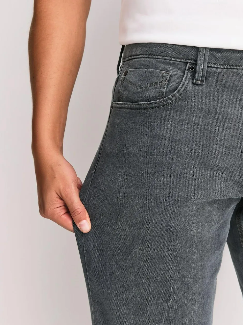 Next Grey Straight Fit Motionflex Jeans Best