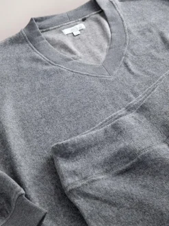 Next STUDIO Fleece Tunic & Joggers Set Grey Discount