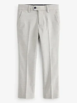 Next Grey Suit Trousers (3-16yrs) Outlet