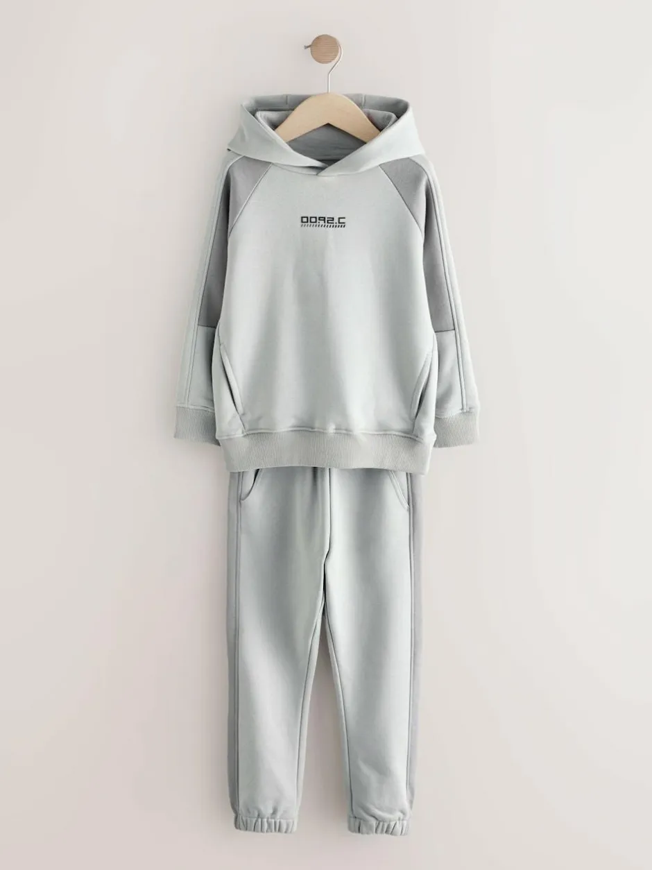 Next Sweatshirt and Joggers Set (3-16yrs) Grey Outlet