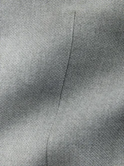 Next Tailored Fit Textured Suit Jacket Grey Online