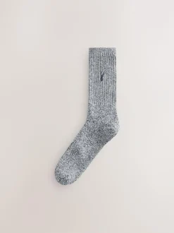 Next Heavyweight Socks 4 Pack Grey Twisted Hot