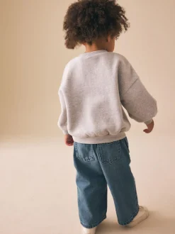 Next Grey Unicorn Crew Neck Sweatshirt (3mths-7yrs) Best