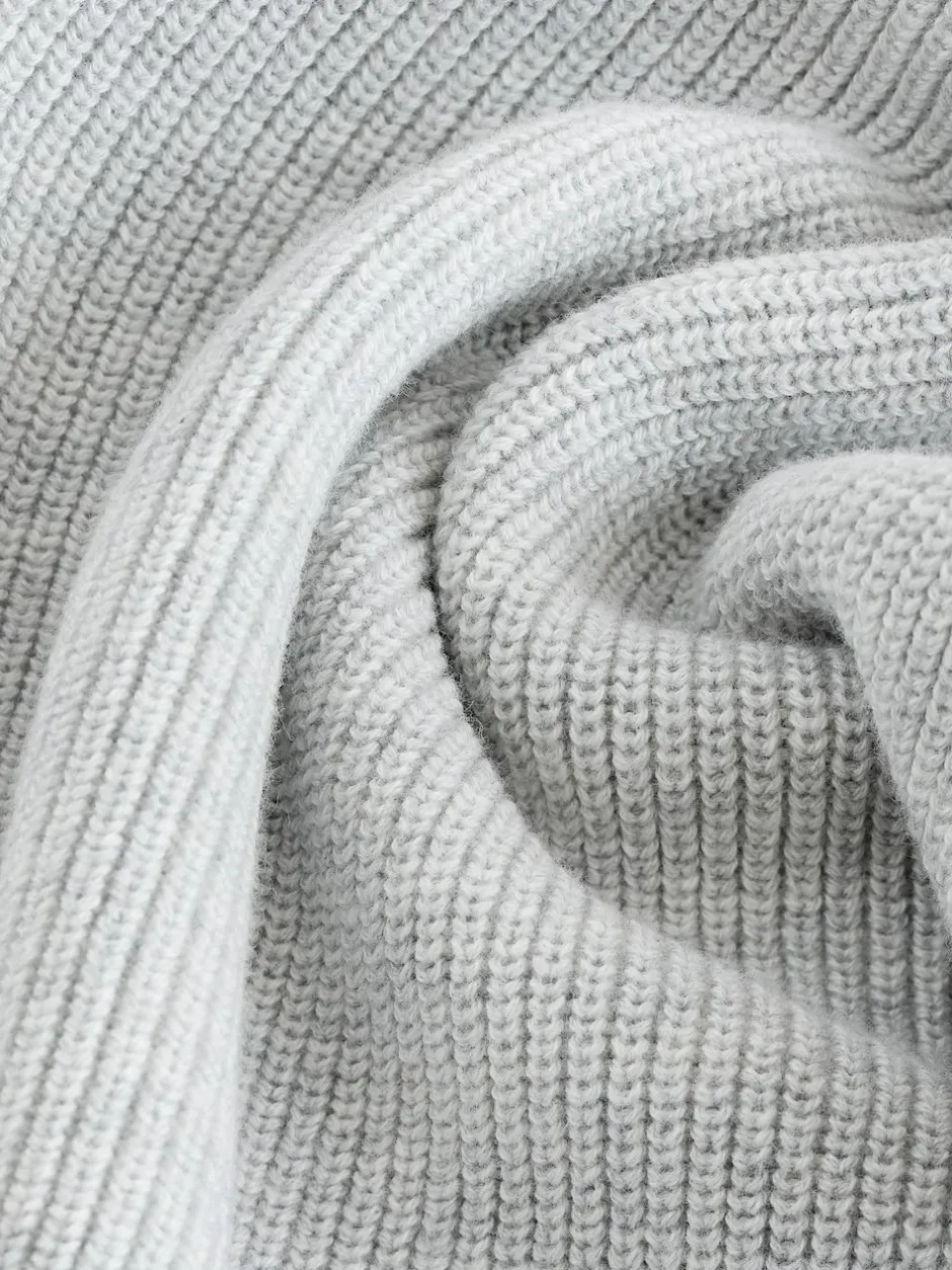 Next Grey With Stag Cotton Crew Neck Knitted Jumper (3-16yrs) Best
