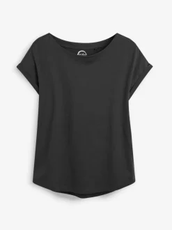 Next Cap Sleeve T-Shirts 5 Pack Grey/White/Black/Navy Blue/Khaki Green Sale