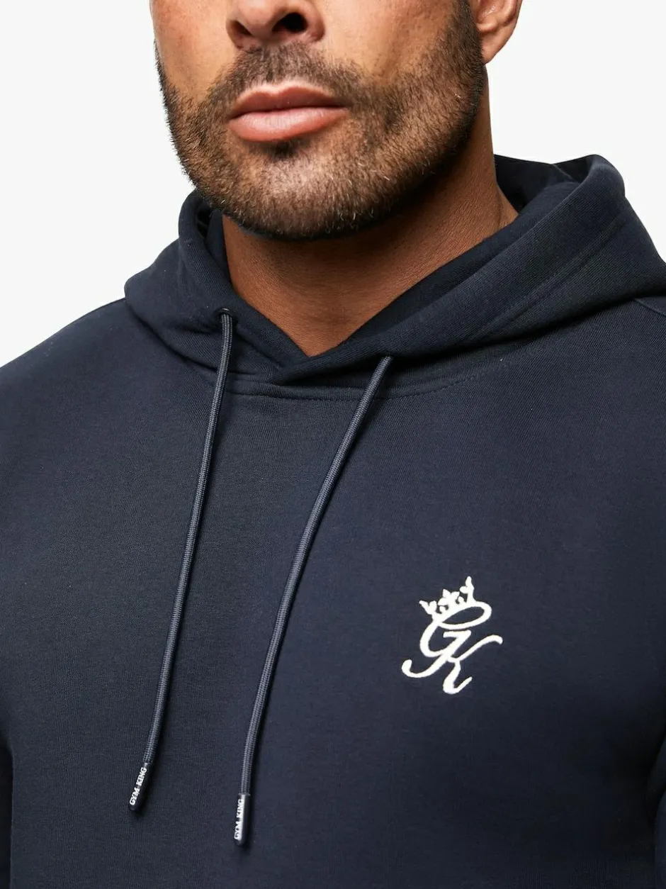 Gym King Blue Fundamental Fleece Hoodie Clearance