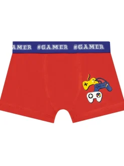 Harry Bear Blue Boys Gaming Trunks 3 Pack Outlet
