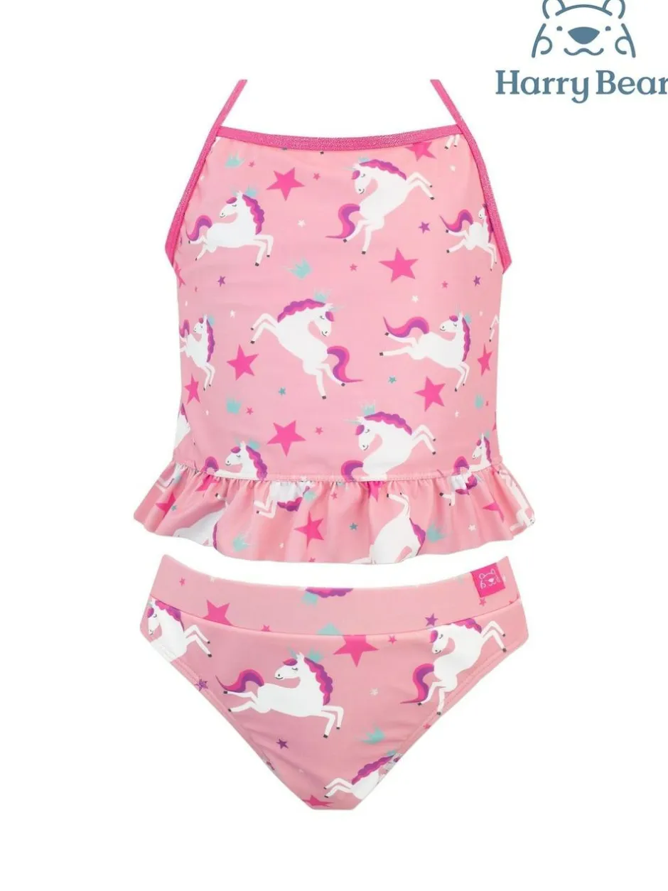 Harry Bear Pink Unicorn Tankini 2 Piece Swimsuit Outlet