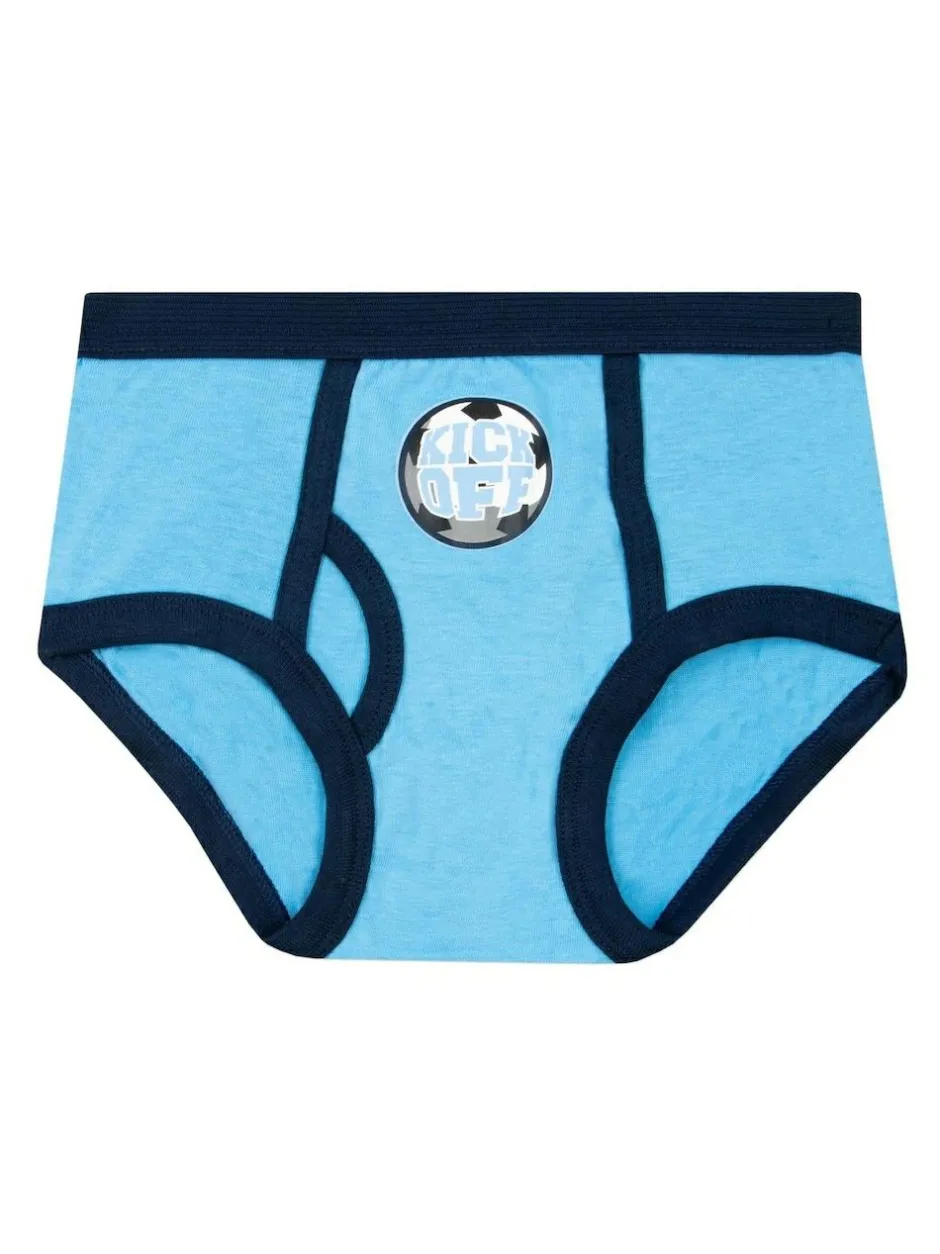 Harry Bear White Football 100% Cotton Underwear 5 Pack Best