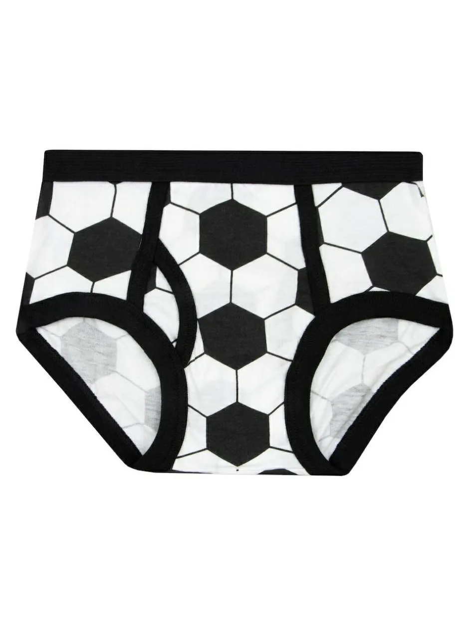 Harry Bear White Football 100% Cotton Underwear 5 Pack Best