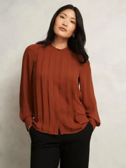 Hobbs Arizona Blouse Orange Discount