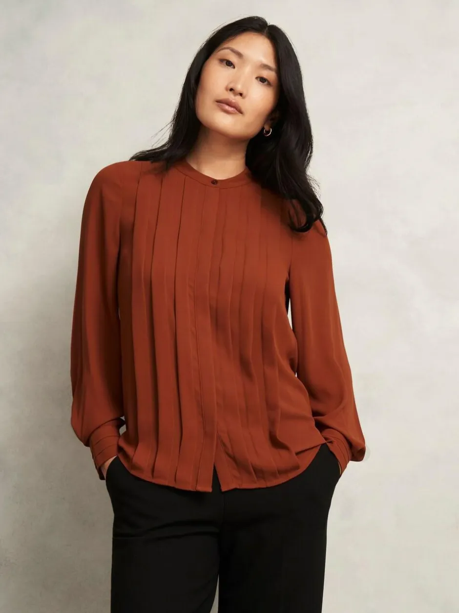 Hobbs Arizona Blouse Orange Discount